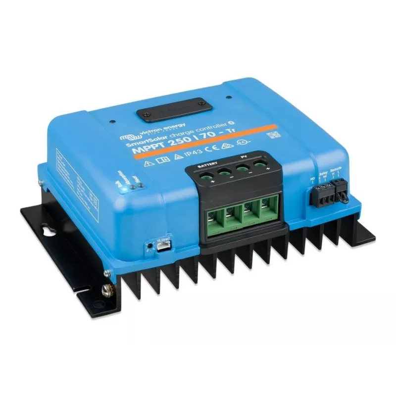 Saulės įkrovos valdiklis Victron SmartSolar MPPT 250/70-Tr — MPPT 250V, 70A
