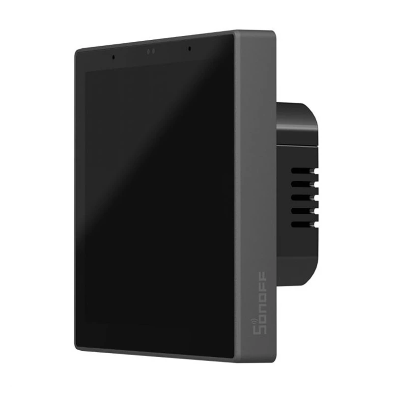 Prie sienos montuojamas išmanusis valdymo pultas „Sonoff NSPanel Pro“ — Wi‑Fi, Bluetooth, ZigBee palaikymas, modelis NSPanel86PB