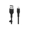 „Belkin“ laidas „Lightning CAA008BT1MBK“ 1 m juodas USB A į USB C