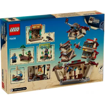 LEGO rinkinys One Piece Arlong Park 75638 — 926 vnt., 5 minifigūrėlės, rekomenduojamas amžius 9+, detali scena