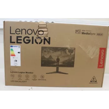 Monitor Lenovo Legion R24s 24 inch IPS 16:9 144 Hz 1 ms 1920×1080 250 cd/m² HDMI 1 Raven Juoda — pažeista pakuotė