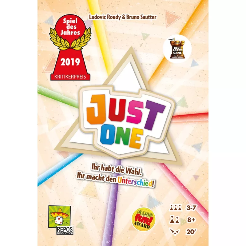 Just One, vakarėlių žaidimas Metų žaidimas 2019