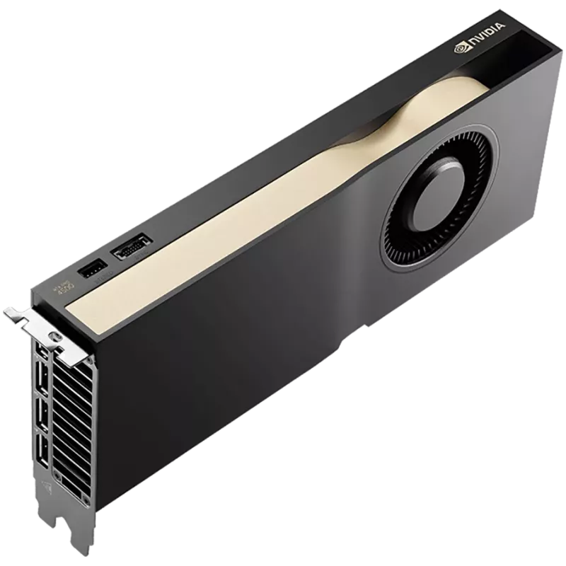 PNY RTX PRO 4500 Blackwell, 32 GB GDDR7 ECC 256 bit, 200 W, PCI Express 5.0 x16, 4 x DisplayPort 2.1b, ATX laikiklis, 1x CEM5 16 kontaktų maitinimo laidas, FHFL dviejų lizdų, maža dėžutė