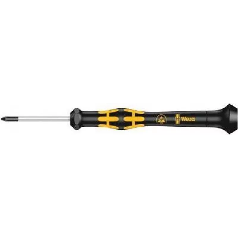 Wera ESD Phillips atsuktuvas 1550 PH Kraftform Micro PH 0 Ašmenų ilgis: 40 mm N/A (05030119001)