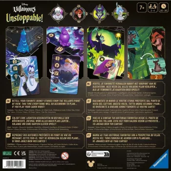Stalo žaidimas Ravensburger Disney Villainous Unstoppable! Strateginis, nuo 7 metų