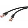 Renkforce RF-5771528 tinklo kabelis juodas 2 m Cat6 S/FTP (S-STP) (RF-5771528)