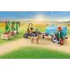 Playmobil 71442 Country: Traktorius su priekaba ir vandens cisterna Šviežias derlius ūkyje Mokymasis apie aplinką Smagus vaizduotės žaidimas