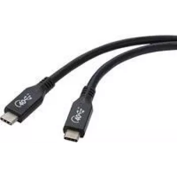 Renkforce RF-4870098 USB laidas 0,8 m USB4 Gen 2x2 USB C juodas (RF-4870098)