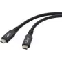 Renkforce RF-4870098 USB laidas 0,8 m USB4 Gen 2x2 USB C juodas (RF-4870098)