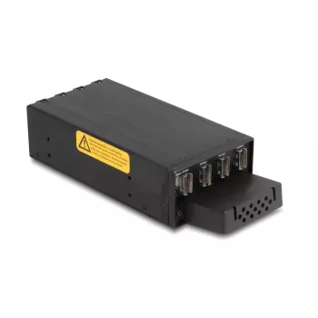 HDD narvelis DeLOCK 47126, suderinamas su stovu, metalinis, 72 mm pločio