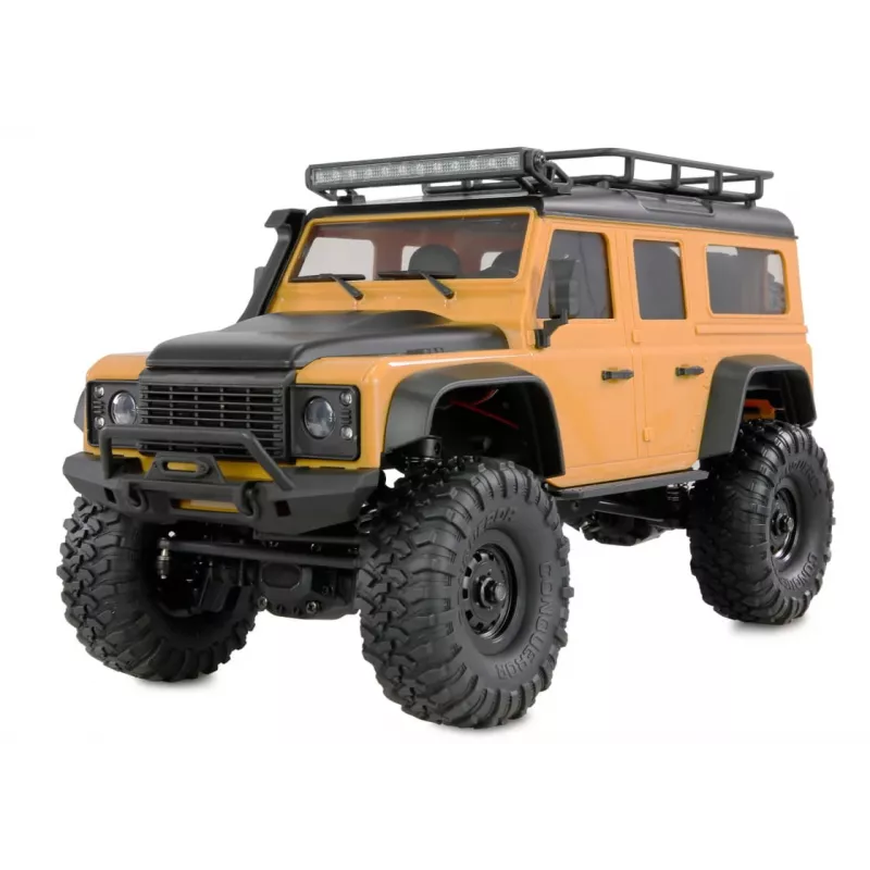 RC vikšrinis modelis Amewi Mini‑D90 4WD 1:16 RTR nuotoliniu būdu valdomas bekelės modelis, 4 varantieji ratai, mastelis 1:16