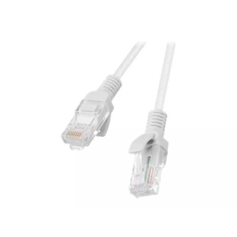 Tinklo kabelis LANBERG PCU5-10CC-0150-S Cat5e U/UTP RJ-45 1.5 m Pilka