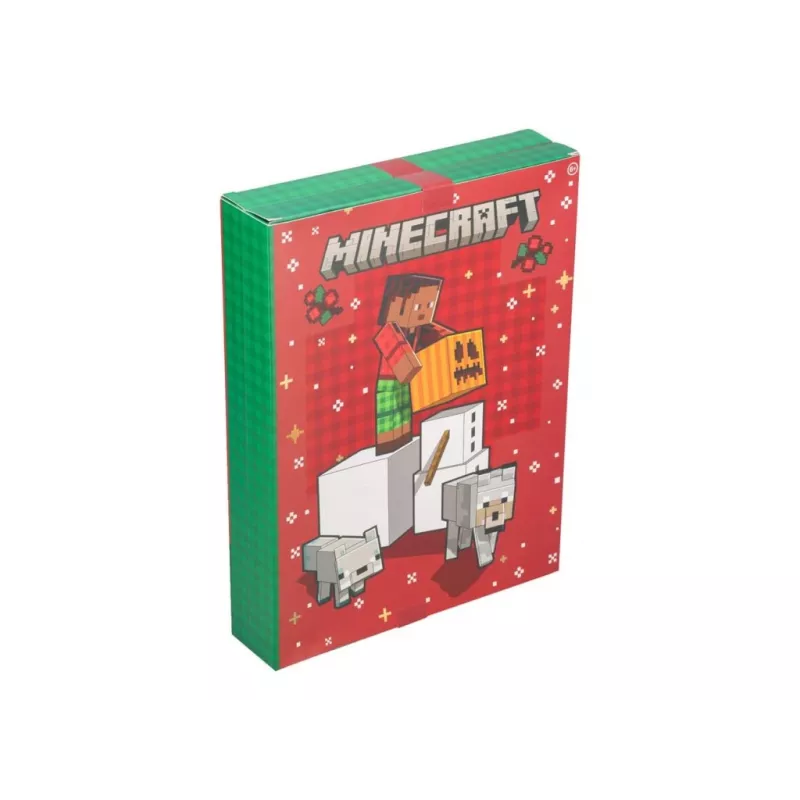 Advento kalendorius Paladone Minecraft raštinės reikmenys 24 dienoms — raštinės reikmenų rinkinys su 24 staigmenomis