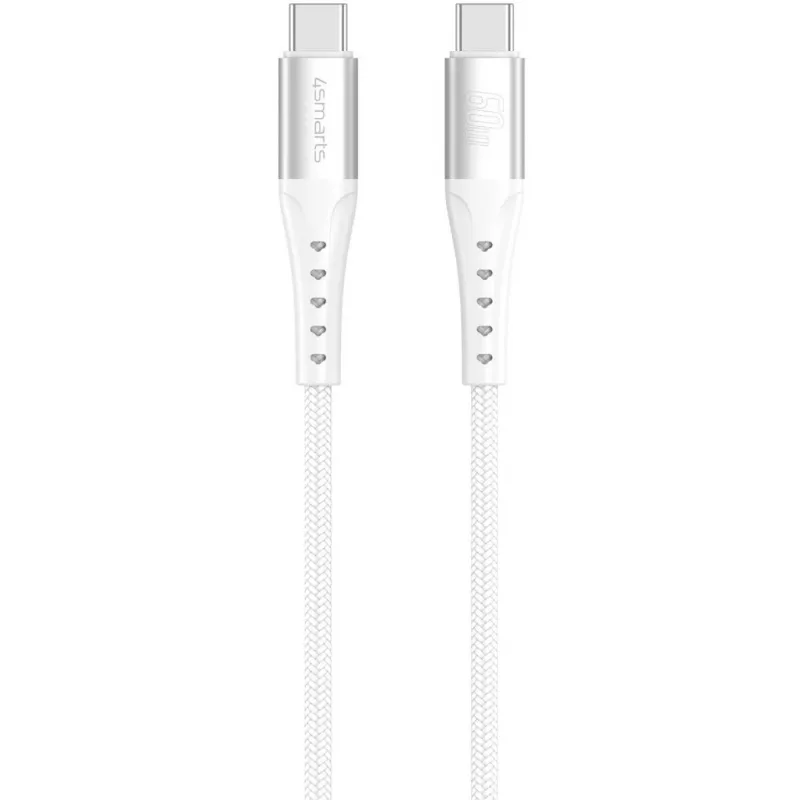 USB laidas 4smarts 541452 1.5 m USB C baltas 0.48 Gbit/s