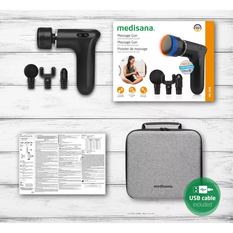 Medisana MG 560 Hot&Cold pistoletinis masažuoklis