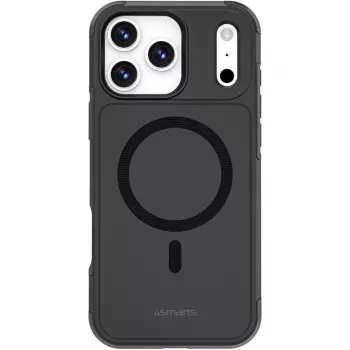 Kraštinis dėklas 4smarts Defend iPhone 17 Pro Max Juodas 17,5 cm