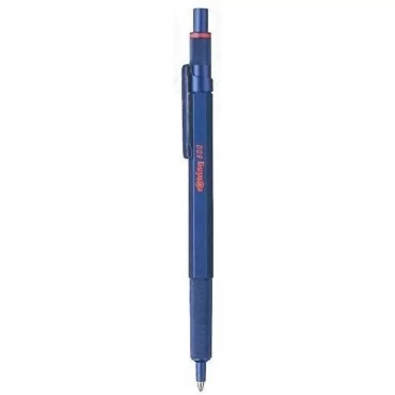 Užsegamas ištraukiamas tušinukas Rotring 600 Mėlynas