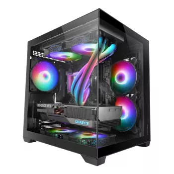 Mars Gaming MC-VIEW2 Mini Tower Juoda