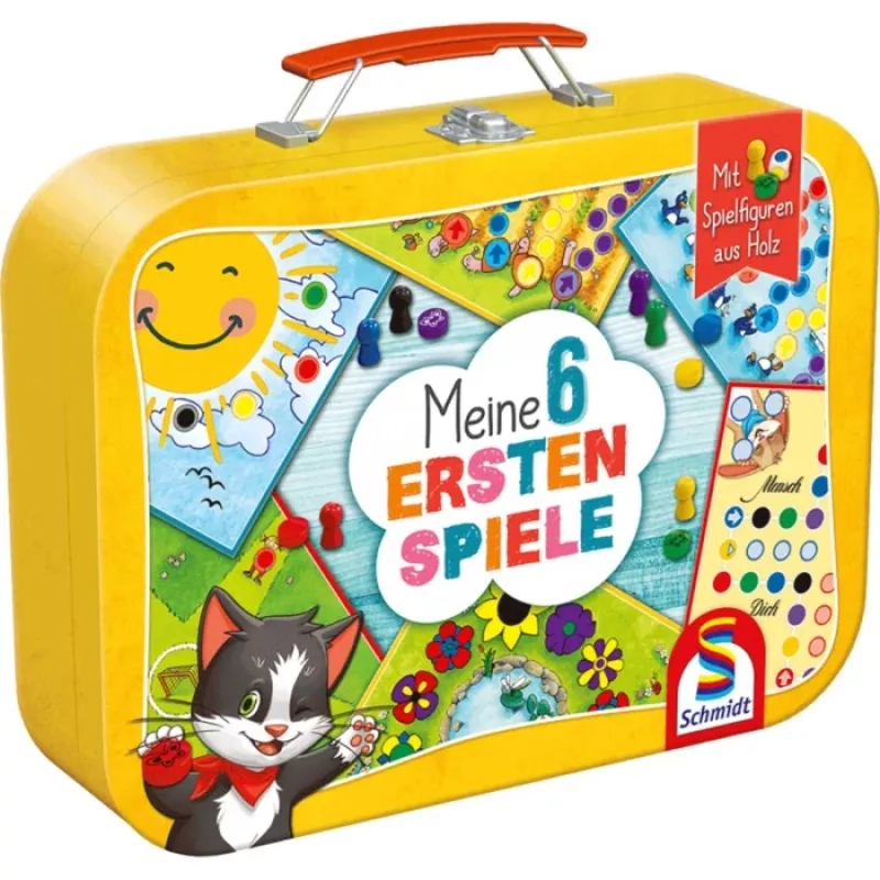 Schmidt Spiele Mano 6 pirmieji žaidimai, stalo žaidimas