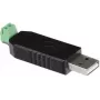 Joy-it keitiklis (USB/RS485) Raspberry Pi, Arduino [1x USB 2.0 kištukas A - 1x 2 laidų kabelis] 0 m juoda (SBC-ttl-rs485)