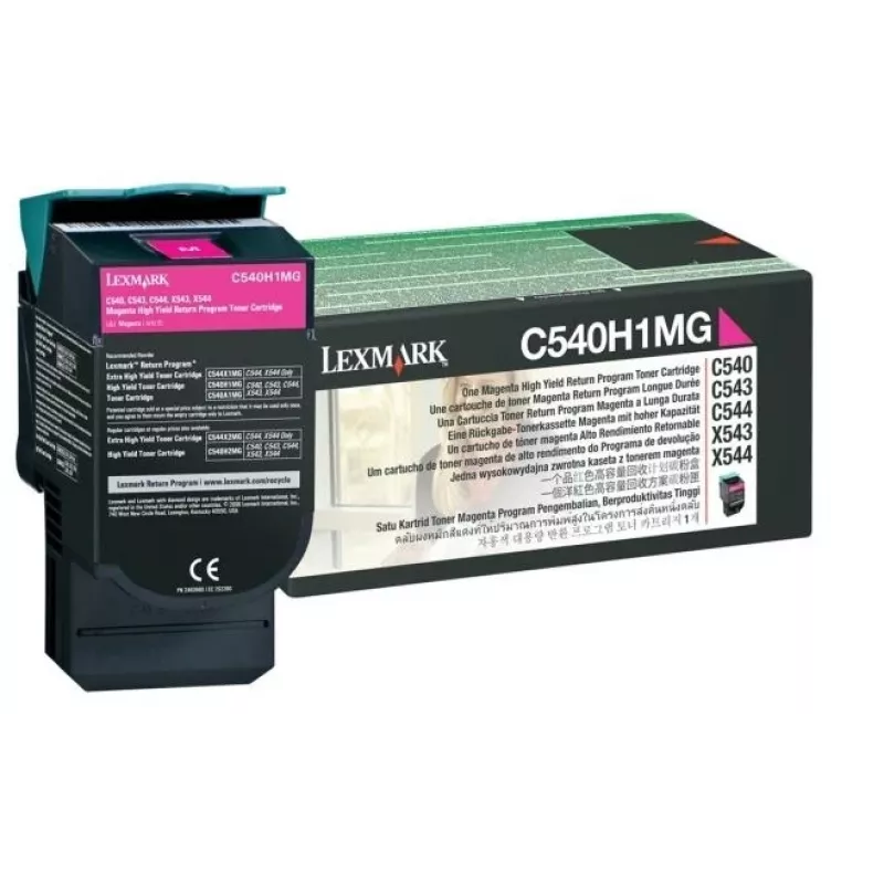 Lexmark C540H1MG - Toner Purpurinė - C540, C543, C544, C546, X543, X544, X546, X548