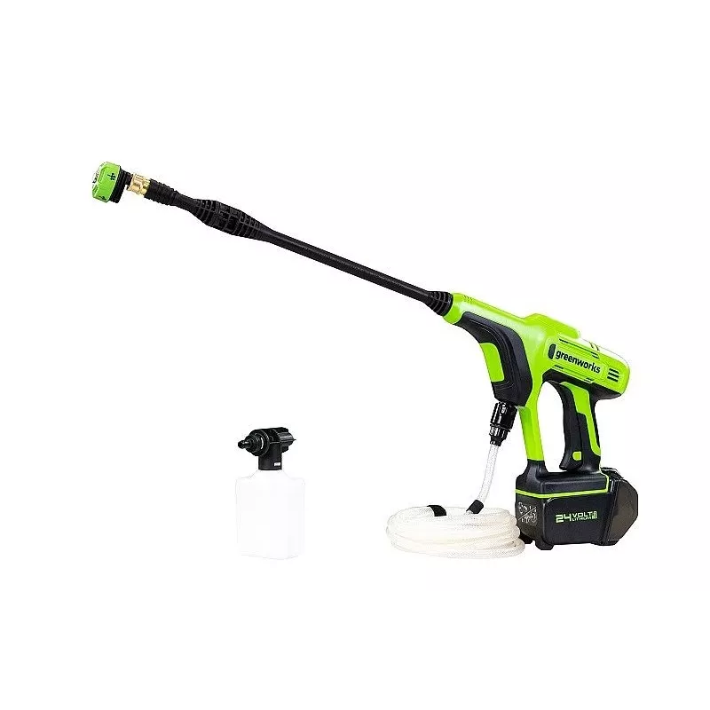 Aukšto slėgio plovimo įrenginys GreenWorks G24PW