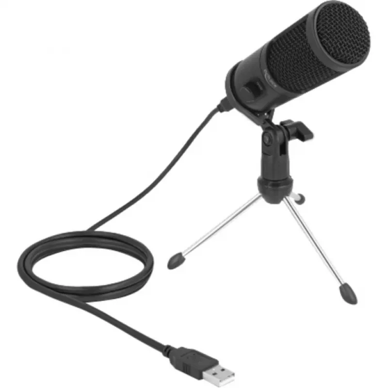Delock - Mikrofonas - USB - Juodas (66832)