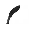 Mačetė Mil-Tec kukri 15534000 — nerūdijančio plieno geležtė 255 mm, bendras ilgis 375 mm, ABS rankena, komplekte dėklas