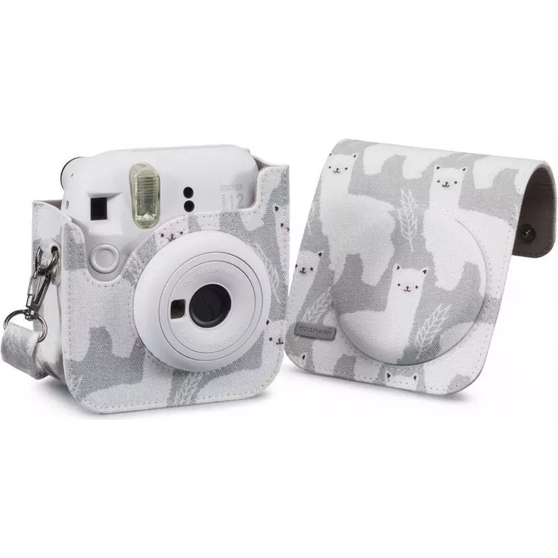 Cullmann RIO Fit 120 - korpusas - Fujifilm - Instax mini 12 - petnešėlė - pilka - balta (1013023970)