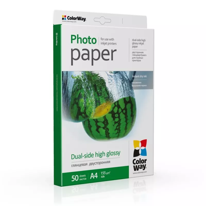 Fotopopierius ColorWay PGD155050A4 155 g/m² A4 50 lapų