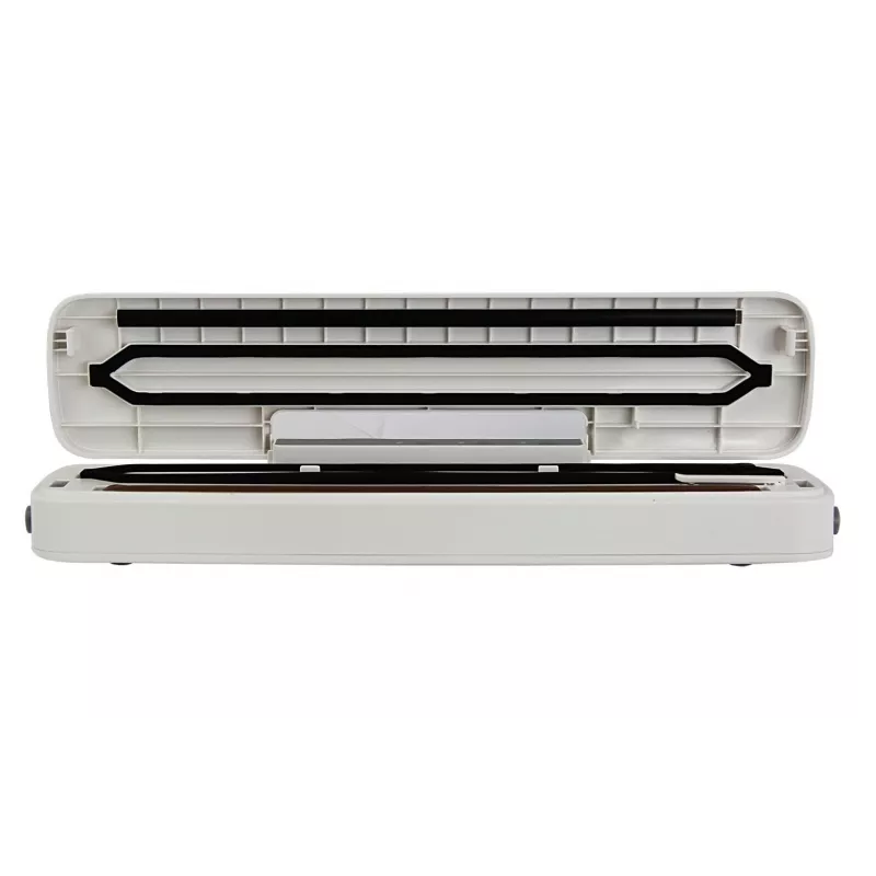 Stalinis vakuuminis maisto sandariklis ESPERANZA EKV001 — kompaktiškas, baltas, 30 cm sandarinimo plotis, 107 W, 220–240 V