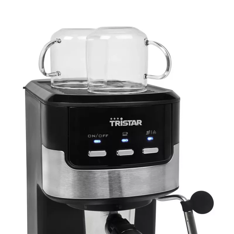 Tristar Espresso aparatas | CM-2278 | Siurblio slėgis 20 bar | Malta / kapsulės | 1100 W | Juoda