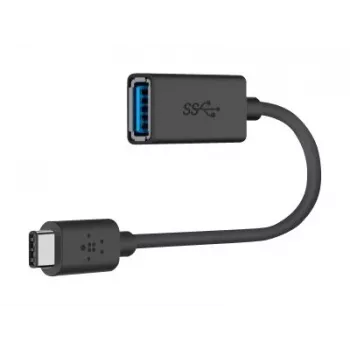 Belkin USB 3.0 Socket 5GBit/s USB-C į USB-A 1m pilka (F2CU036BTBLK)