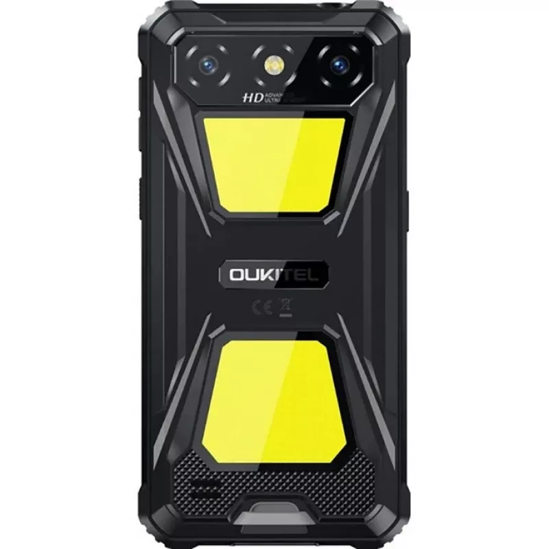 OukiTel G5 išmanusis telefonas, 6 colių ekranas, 4 GB RAM, 128 GB atminties, 6300 mAh baterija, juodos spalvos