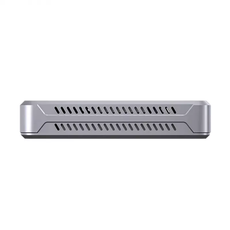 SSD dėžutė Unitek S1242AGY01-EU USB4 40Gbps, M.2 NVMe, iki 8TB, aliuminis/plastikas, aktyvus aušinimas