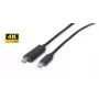 Microconnect USB3.1CMDP1 USB grafikos adapteris 3840 x 2160 pikselių juodas