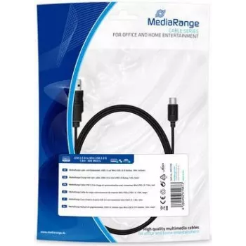 Garso kabelis MediaRange MRCS189 1,5m 3,5mm juodas