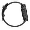 Išmanusis laikrodis GARMIN Forerunner 570 — 47 mm šiferio pilkumo aliuminio korpusas, permatomas juodas silikoninis dirželis
