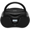 Boombox SENCOR SPT2300BK — CD grotuvas, MP3, USB, Bluetooth 5.1, FM, AUX, 4 W, baterija/AC
