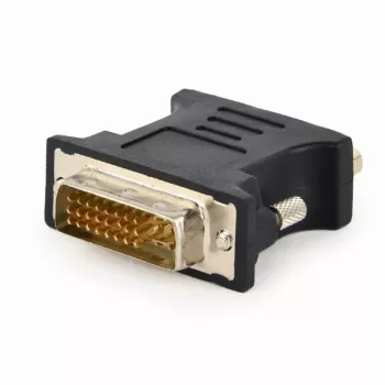 jungčių adapteris DVI-A VGA 15-pin Gembird A-DVI-VGA-BK