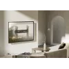 Fiksuotas televizoriaus sieninis laikiklis GEMBIRD WM-100F-01 43–100 colių ekranams, plienas, maks. apkrova 75 kg, VESA 75x75–900x600