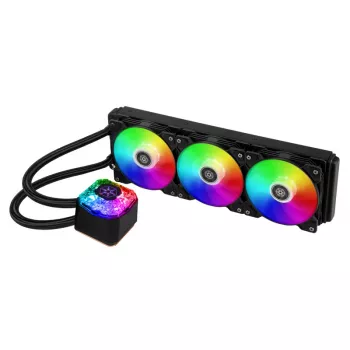 SilverStone PF360 – procesoriaus skysčio aušinimo sistema – (skirta: LGA775, LGA1156, AM2, LGA1366, AM3, LGA1155, LGA2011, FM1, FM2, LGA1150, LGA1151, AM4, LGA2066, LGA1200) – varis – 120