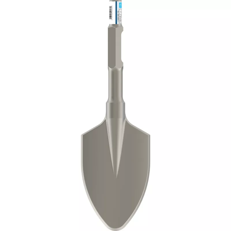 Apvalus plokščiasis kaltas Bosch Professional SDS‑Hex 135 x 400 mm griovimui ir kalimui