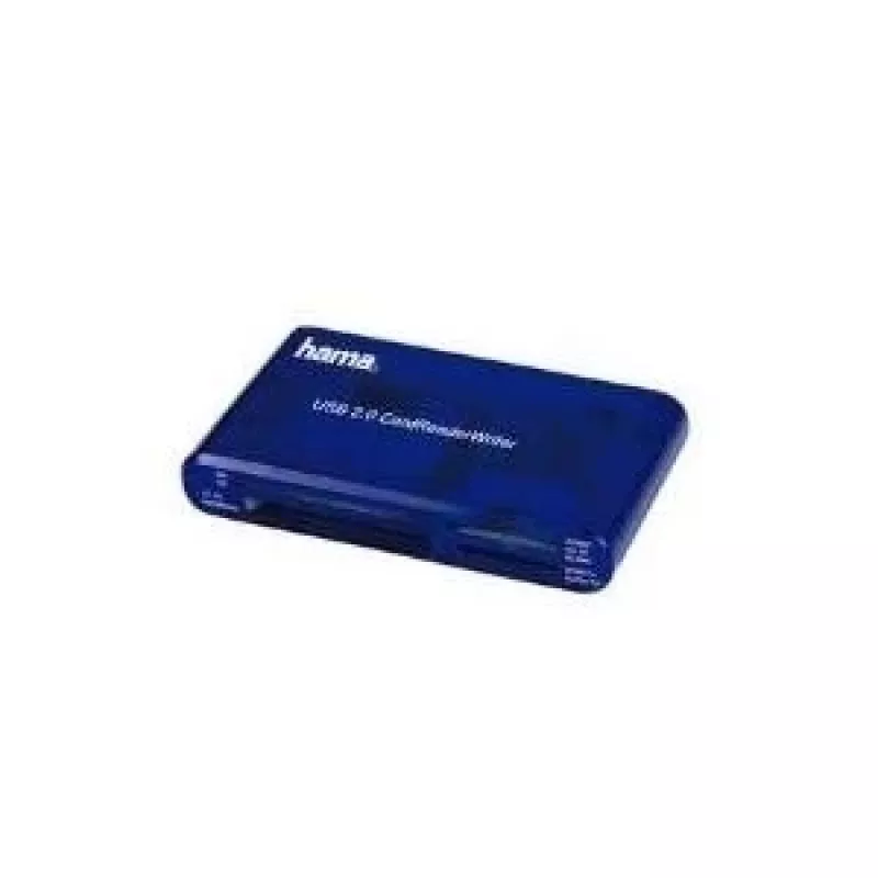 „Hama“ USB kortelių skaitytuvas/rašytuvas 35 viename, mėlynas