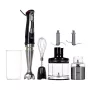 Braun MultiQuick 9 MQ9138XI 0,6 L panardinamasis trintuvas 1200 W Juoda, Nerūdijantis plienas