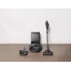 Robot vacuum Eufy E20 Juoda — apvalus, dulkių maišelio bazinė stotis, 150 min veikimo laikas, 35 cm skersmuo