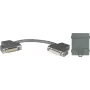Laidas 25F-25M 15CM + DIN bėgelis