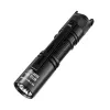 Rankinis žibintuvėlis Nitecore MT1A Pro — LED 50 lm, USB įkraunamas, 1100 mAh, aliuminis, atsparus vandeniui, atsparus smūgiams, juodas