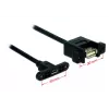 USB laidas Micro-USB B į USB A DeLOCK 85109 0,25 m