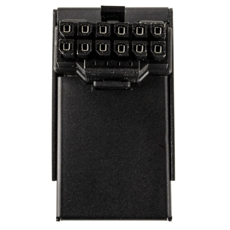 Kolink Core Pro 12V-2x6 90 laipsnių adapteris - 2 tipas, juodas